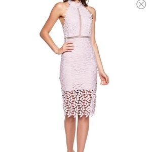 GORGEOUS lavender lace dress!